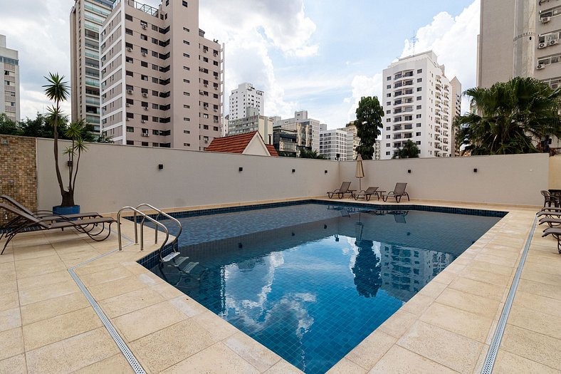 Flat Jardim paulista The First Free Flex